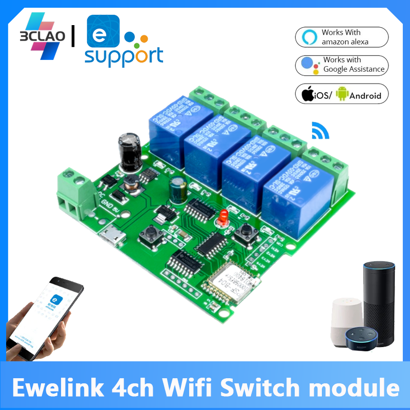 Ewelink 4ch Wifi Switch module