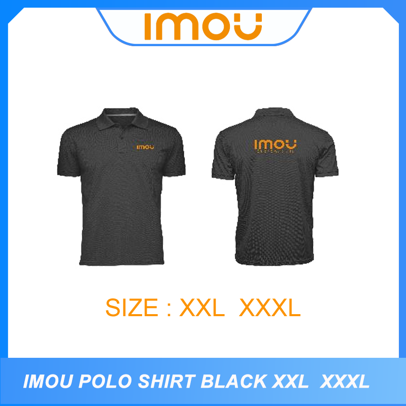 Imou gift Polo shirt black XXL  XXXL
