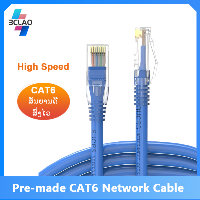 Pre-made Cat6 line cable (1m)