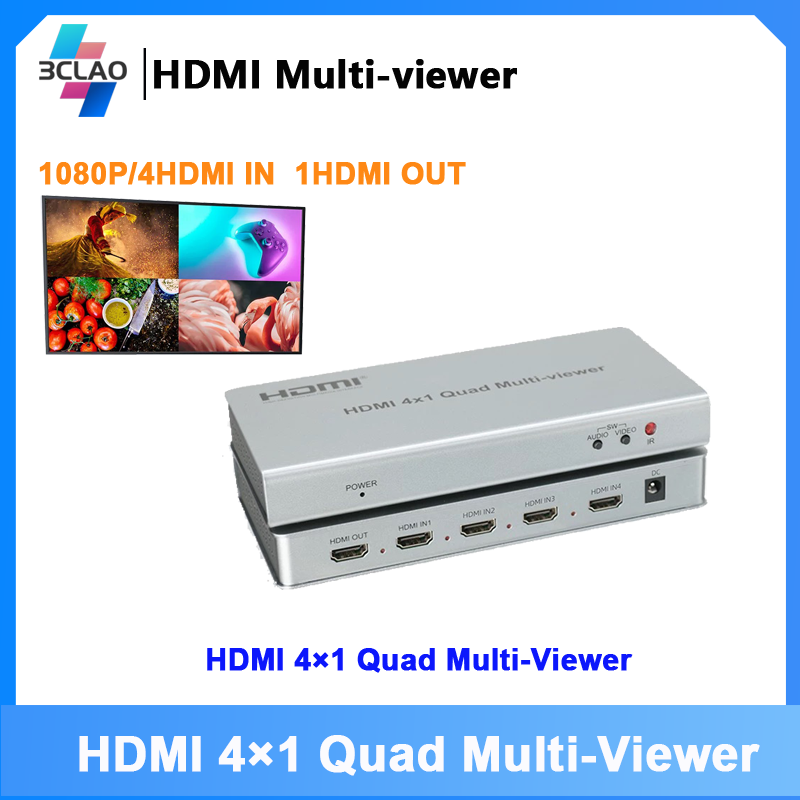 HDMI 4×1 Quad Multi-Viewer