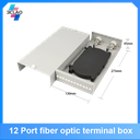 12 port fiber optic terminal box