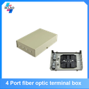 4 port fiber optic terminal box