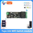 Tuya 2ch Wifi Switch module